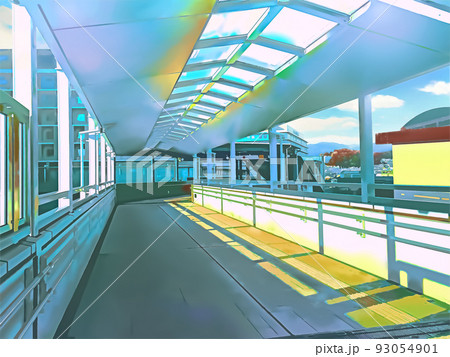 駅の通路 93054901