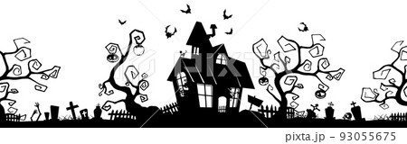 ハロウィンの素材 ハロウィンの素材 93055675