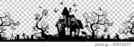 ハロウィンの素材 ハロウィンの素材 93055675