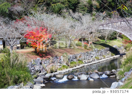 万之瀬川の秋 岩屋公園 万之瀬川の秋 岩屋公園 93057174