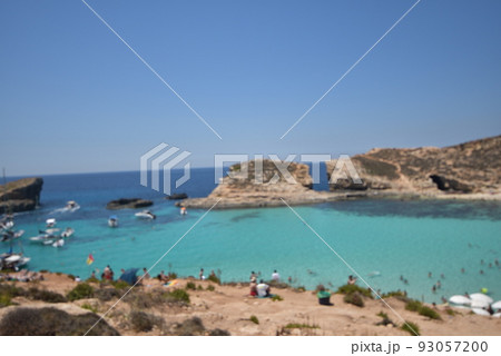 ブルーラグーン（コミノ島）マルタ共和国　地中海　 93057200