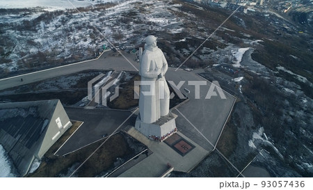 Hero city of Murmansk, monument to Alyosha, defenders of Russian Arctic Hero city of Murmansk, monument to Alyosha, defenders of Russian Arctic 93057436
