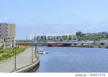 釧路　幣舞橋(ぬさまいばし)付近 93057475