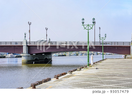 釧路　幣舞橋(ぬさまいばし)付近 93057479