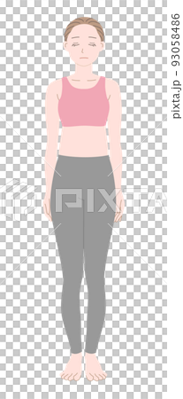 豐滿的女人全身插圖素材 豐滿的女人全身插圖素材 93058486
