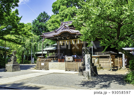東京都　代々木八幡宮　拝殿 93058597