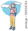 登山女子 93058761