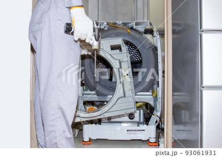 洗濯機の分解クリーニング（ドラム式洗濯乾燥機） 93061931