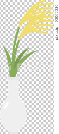 花瓶中的蒲葦無主線 93063336
