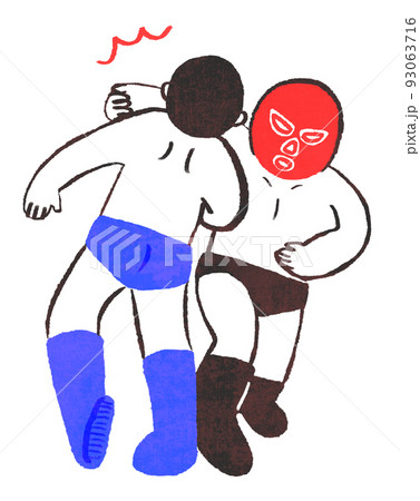 プロレスをする人 プロレスをする人 93063716