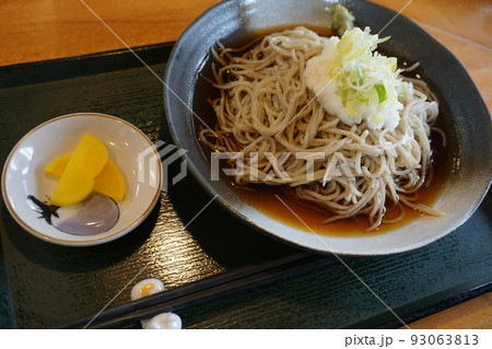 岐阜県の世界文化遺産 白川郷合掌造り集落にある蕎麦屋さん乃むらのとろろかけそば 岐阜県の世界文化遺産 白川郷合掌造り集落にある蕎麦屋さん乃むらのとろろかけそば 93063813