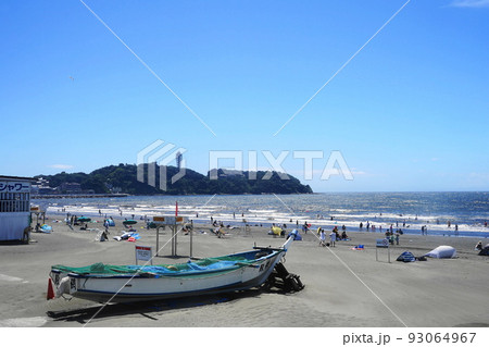 8月 藤沢327江の島と海水浴・片瀬西浜・鵠沼海水浴場 8月 藤沢327江の島と海水浴・片瀬西浜・鵠沼海水浴場 93064967