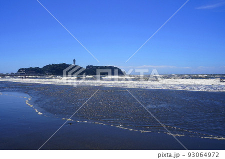 8月　藤沢332江の島と海水浴･片瀬西浜･鵠沼海水浴場 93064972