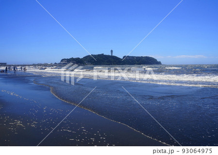 8月　藤沢335江の島と海水浴･片瀬西浜･鵠沼海水浴場 93064975