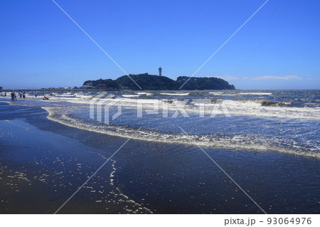 8月　藤沢336江の島と海水浴･片瀬西浜･鵠沼海水浴場 93064976