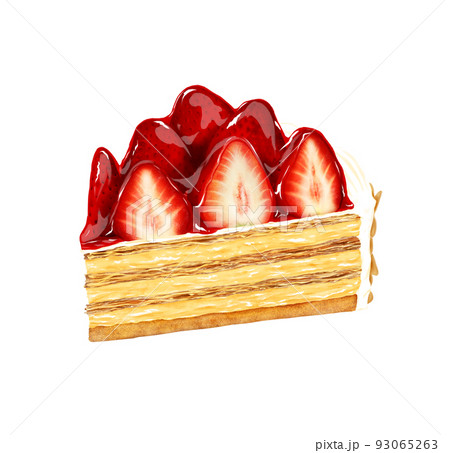 ナポレオンパイ イチゴ ケーキ 93065263