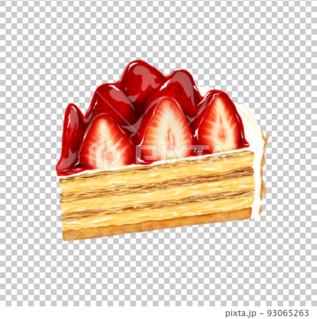ナポレオンパイ イチゴ ケーキ 93065263