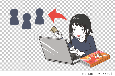 転売ヤー　女　同人誌 93065701