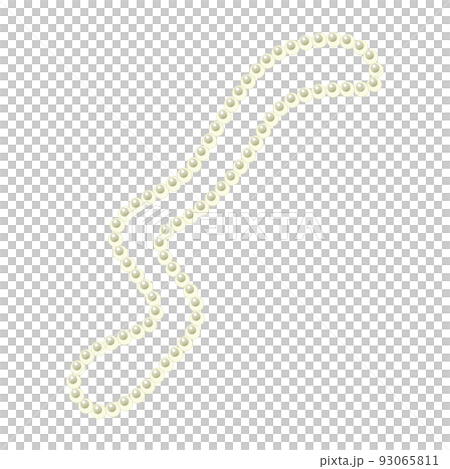 simple pearl necklace 93065811