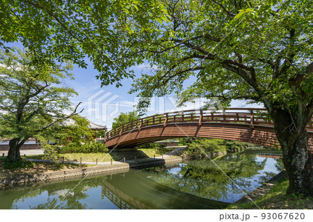 大口町 堀尾跡公園 姥堂と裁断橋  93067620