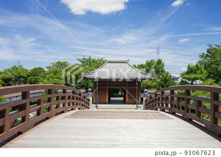 大口町 堀尾跡公園 姥堂と裁断橋  93067623