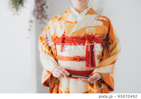 和装花嫁　引き振袖　大振袖　 93070492