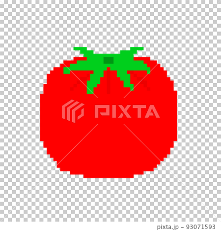 ドット絵のトマト 93071593