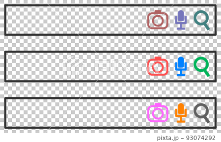 網絡語音搜索和圖像搜索的搜索窗口圖示 網絡語音搜索和圖像搜索的搜索窗口圖示 93074292