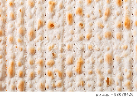 Jewish traditional Passover matzo bread 93079426