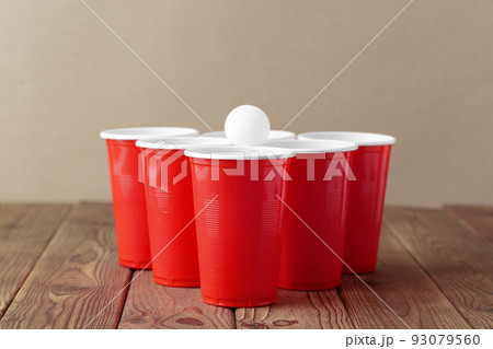 College party sport - beer pong College party sport - beer pong 93079560
