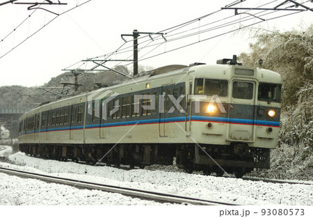 山陽本線　小野田ー厚狭　JR西日本　115系3000番台　N07編成（下関）　 93080573