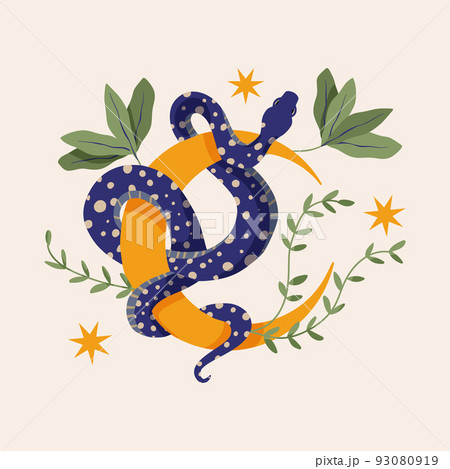 Snakes illustrations vector design 93080919