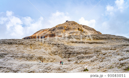 Piz Boe Mountain in Dolomites 93083051