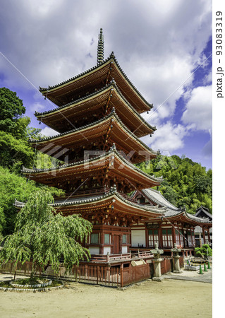 明王院　五重塔　広島県福山市 93083319