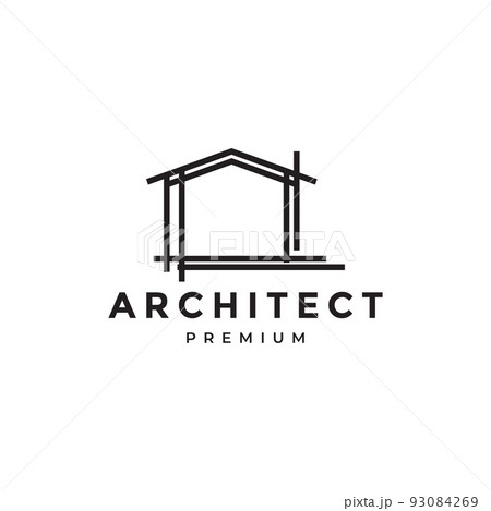 line home structure construction logo line home structure construction logo 93084269