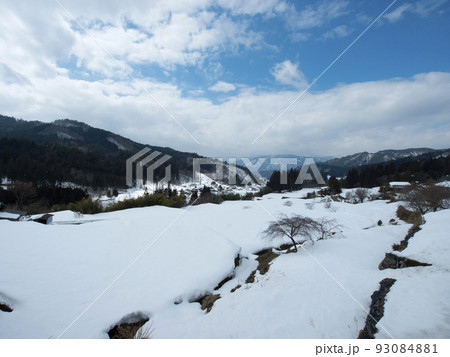 畑ヶ谷棚田　岐阜県・郡上市白鳥町 93084881