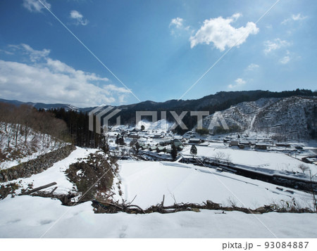 三ヶ村棚田　岐阜県・郡上市 93084887