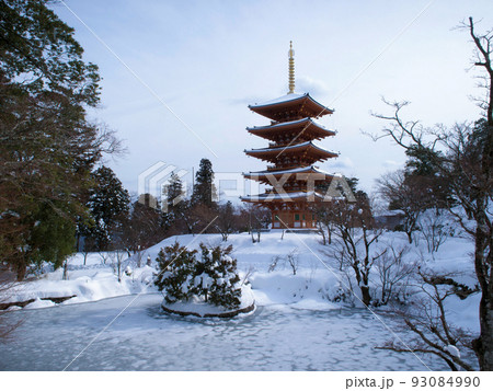 成相寺　五重塔　京都府・宮津市 93084990