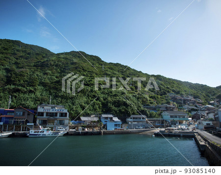 沖の島　母島港　高知県・宿毛市 93085140