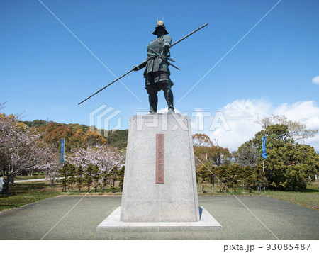 長宗我部元親像　高知県・高知市 93085487