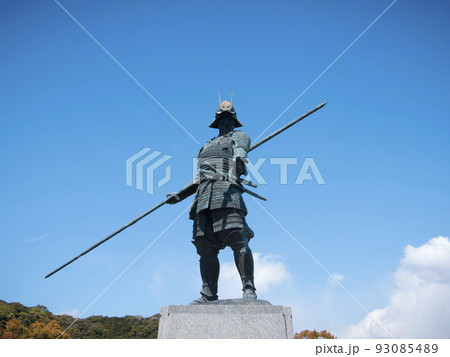 長宗我部元親像 高知県・高知市 長宗我部元親像 高知県・高知市 93085489