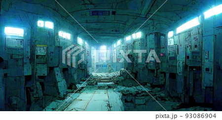 SF世界の廃墟 SF世界の廃墟 93086904