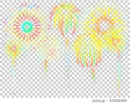 illustration without fireworks background 93088499