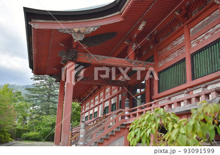 甲斐善光寺は、金堂及び山門が重要文化財に指定されている 甲斐善光寺は、金堂及び山門が重要文化財に指定されている 93091599