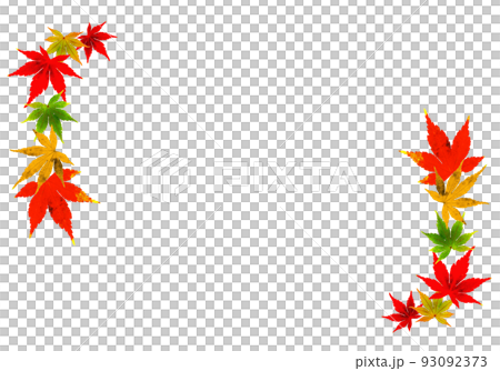 Maple frame - Stock Illustration [93092373] - PIXTA