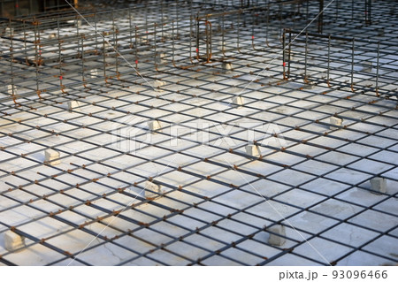 基礎工事　土間配筋 93096466