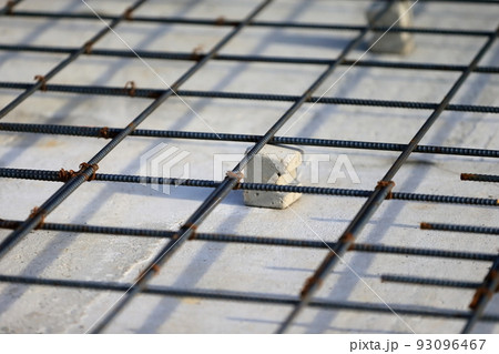 基礎工事　土間配筋 93096467