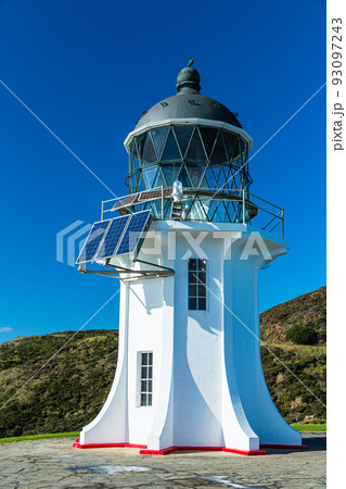ニュージーランド ノースランド地方の最北端にあるケープ・レインガの灯台 ニュージーランド ノースランド地方の最北端にあるケープ・レインガの灯台 93097243