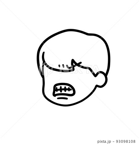 怒る人 93098108