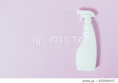 White bottle with spray nozzle for cleaning White bottle with spray nozzle for cleaning 93098447